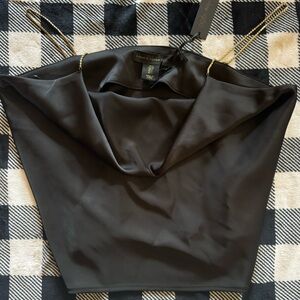 House of Harlow 1960 Cowl Neck Tank with Gem Straps